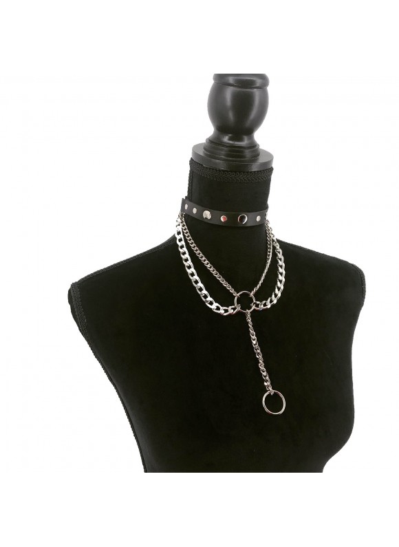 CHOKER DIN PIELE C149